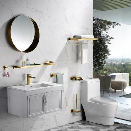 Stainless Steel Shower Towel Rack