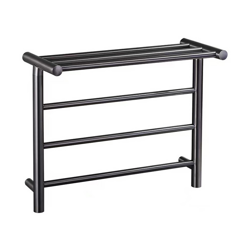 Matte Black Bathroom Towel Rack