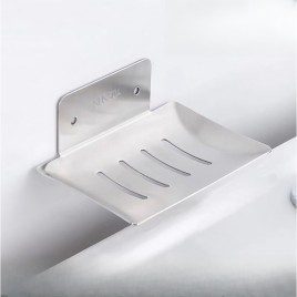 Self Adhesive Stainless Steel Shower Soap Holder
