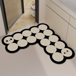 L Shaped Safety Anti Slip Bathroom Mat