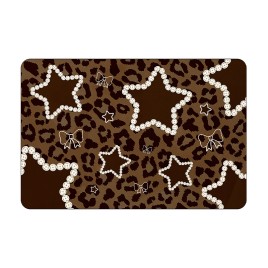 Leopard Print Diatom Mud Bathroom Mat