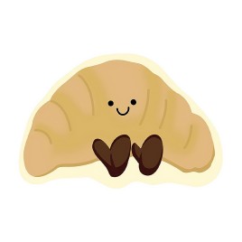 Cute Bread Diatomaceous Earth Floor Mat