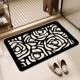 Non Slip And Absorbent Bathroom Mat