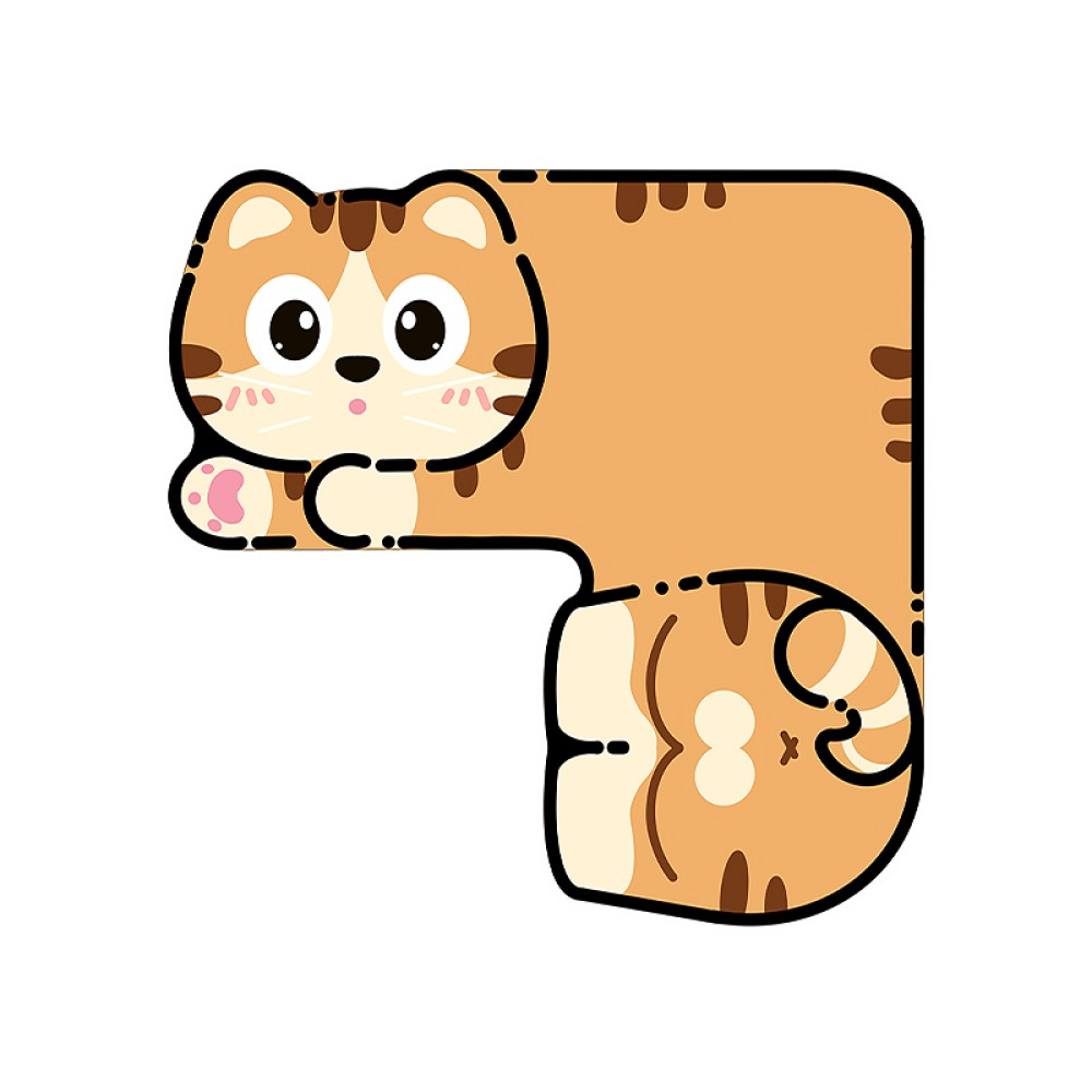 L Shaped Diatomaceous Earth Bathroom Mat