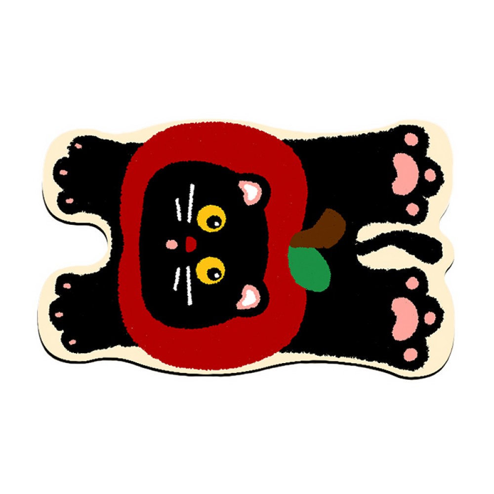 Cat Cartoon Pattern Bathroom Mat