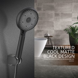 Black Handheld Shower Head