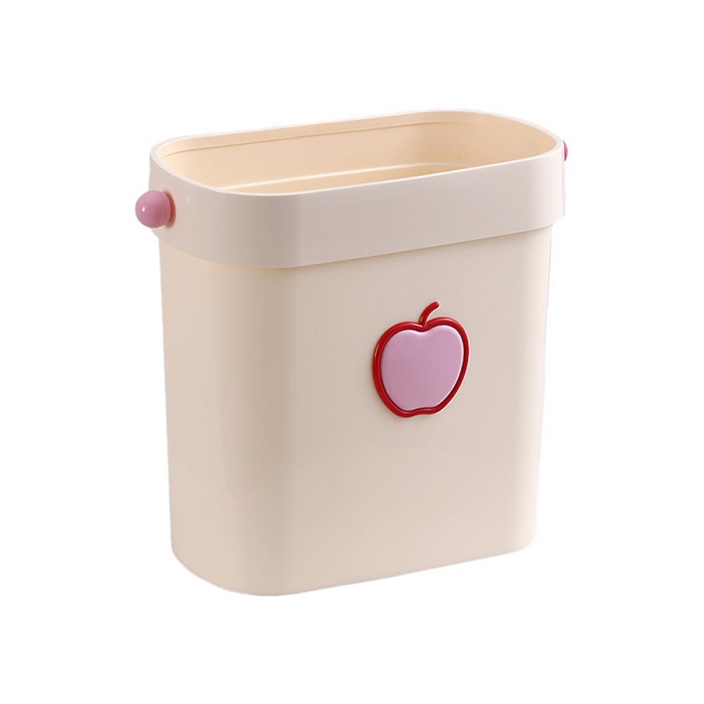 Apple Style Slotted Trash Can