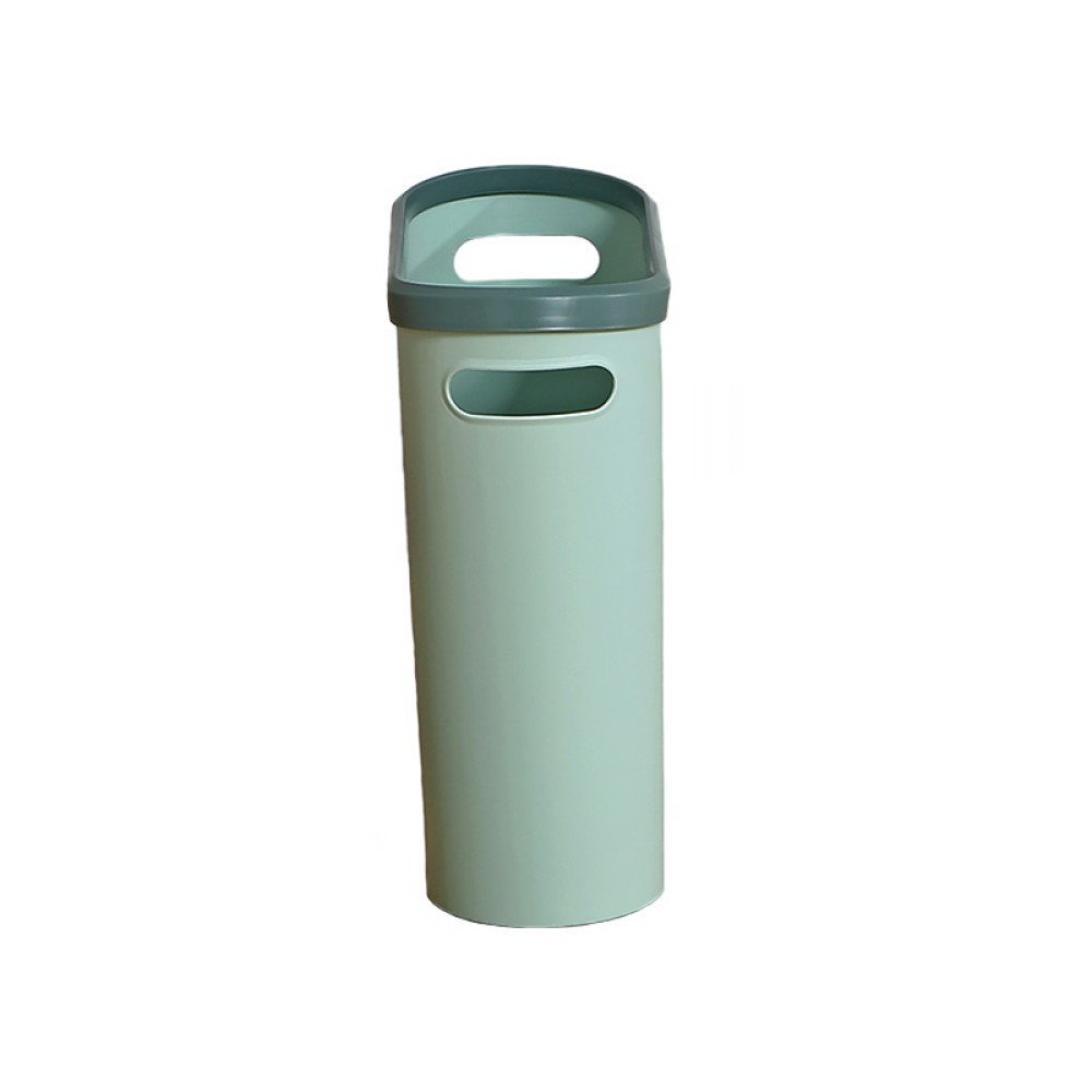 Rectangular Slit Trash Can with Compression Ring