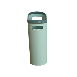 Rectangular Slit Trash Can with Compression Ring