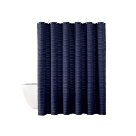 Navy Blue Shower Curtain