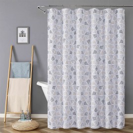 Linear Textured Shower Curtain