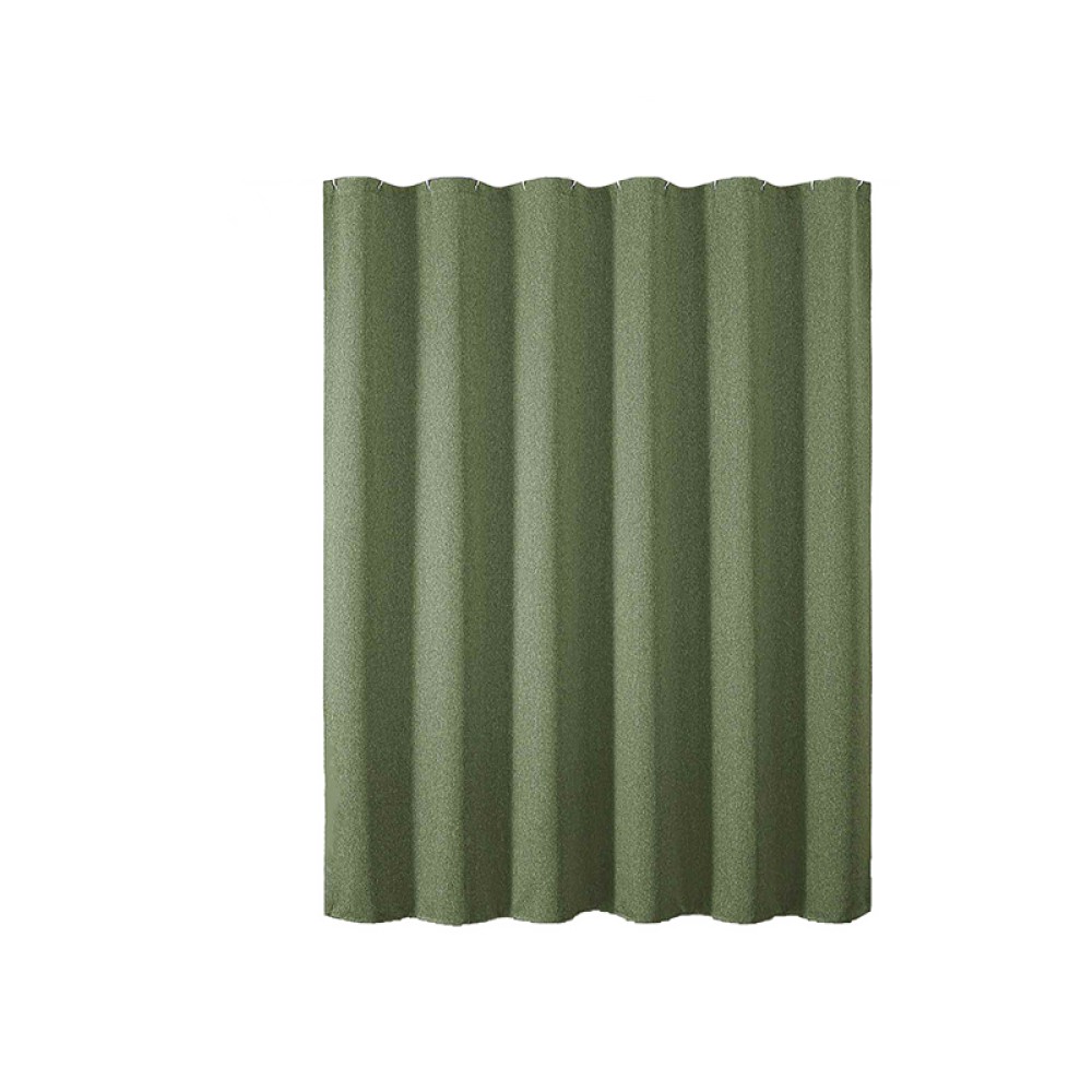 Grass Green Bathroom Curtain