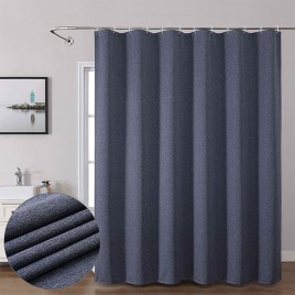 Denim Blue Shower Curtain