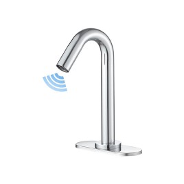 Chrome plated Automatic Sensor Bathroom Faucet