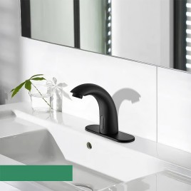 Matte Black Automatic Sensor Faucet for Bathroom Matte Black Automatic Sensor Faucet for Bathroom