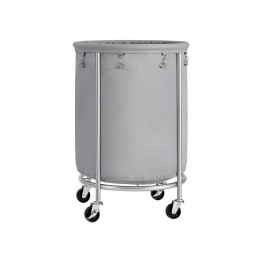 Round Stainless Steel Laundry Basket