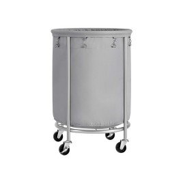 Round Stainless Steel Laundry Basket