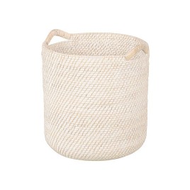 Natural Willow Woven Laundry Basket