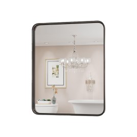 Black Bathroom Vanity Mirror