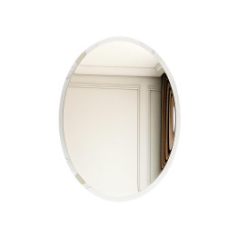 Frameless Oval Bathroom Mirror