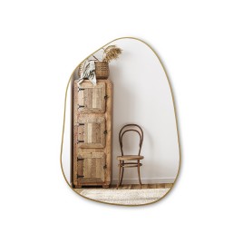 Irregularly Shaped Bathroom Wall Mirror